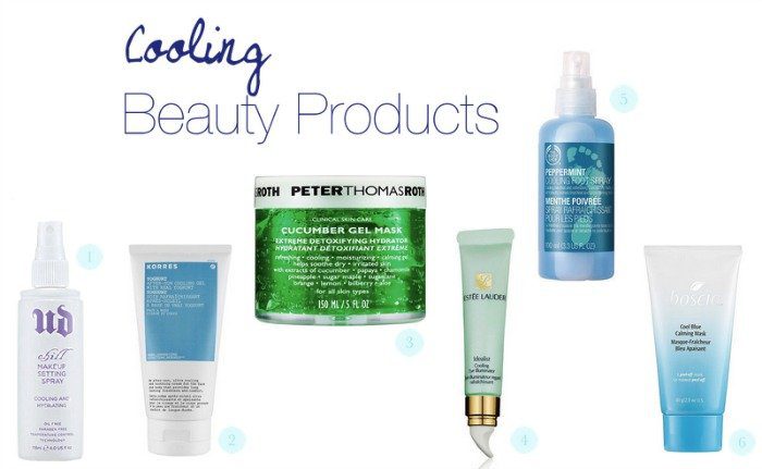 cooling beauty products