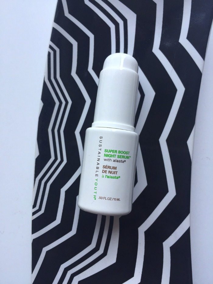 sustainable youth super boost night serum