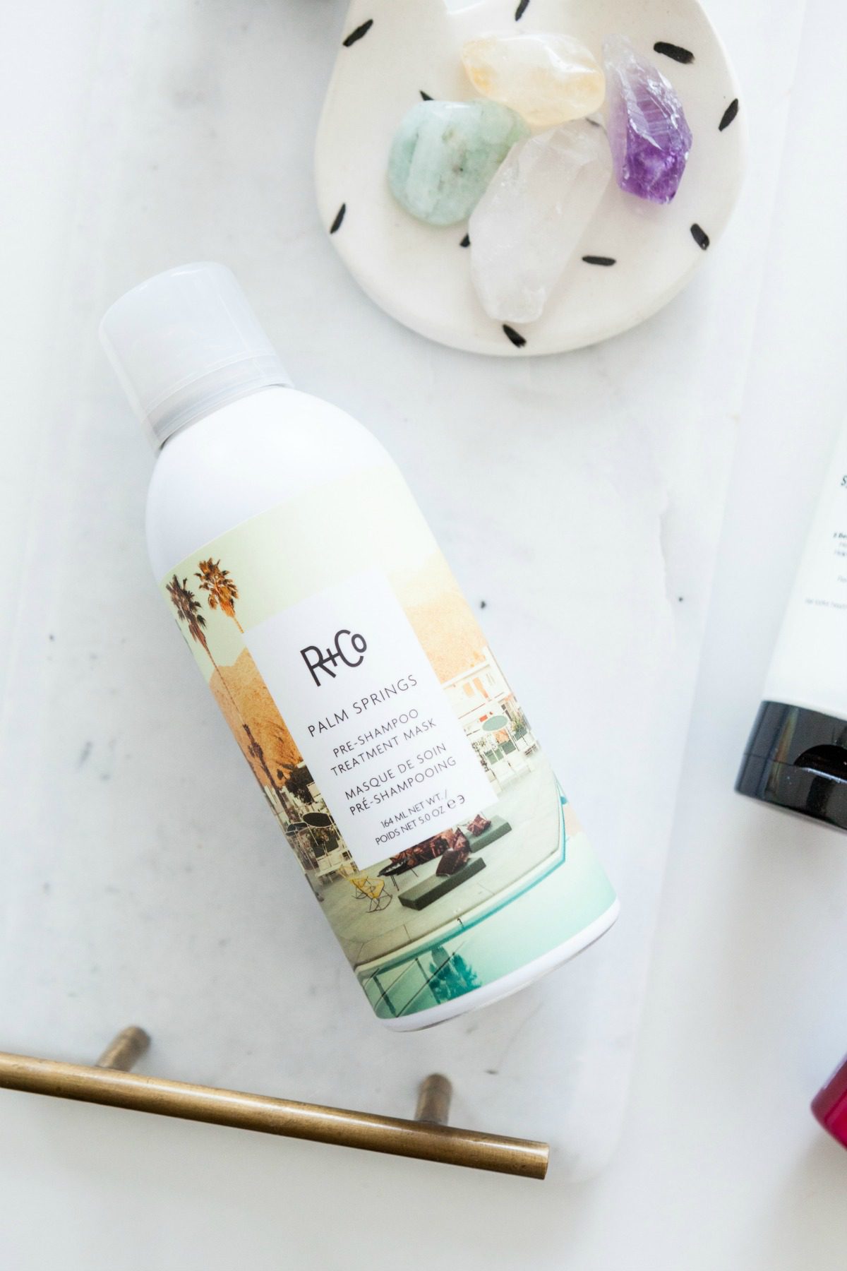 R+Co. Palm Springs Pre-Shampoo Treatment Mask to protect your hair