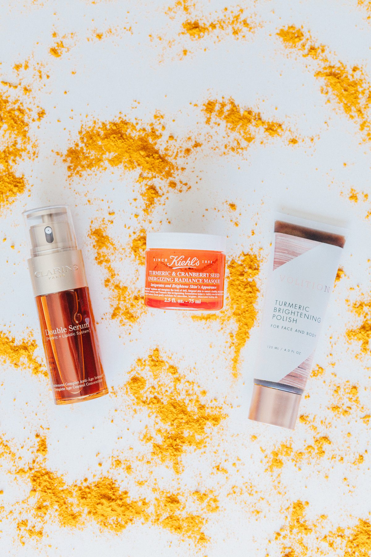 skincare products with Turmeric