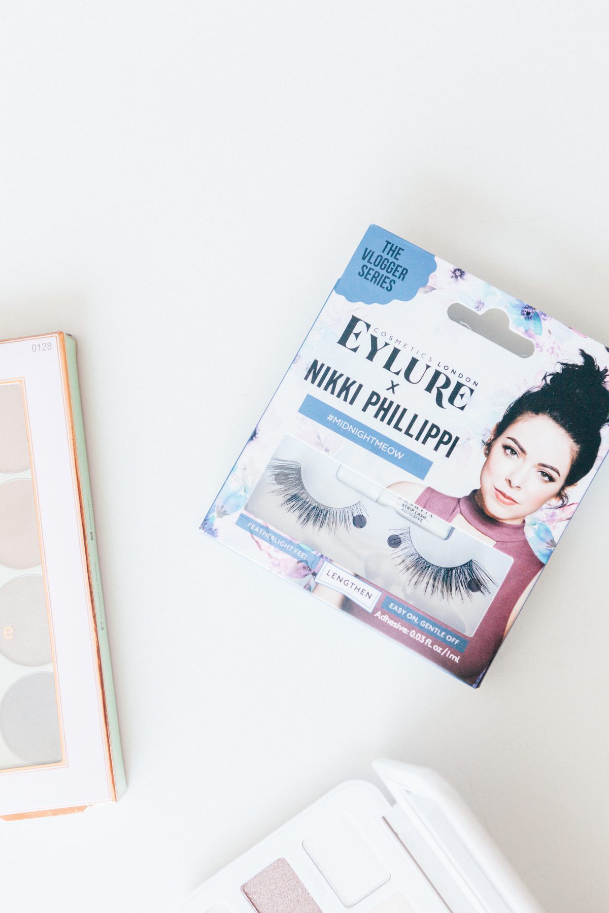 Eylure x Nikki Phillipi #MidnightMeow lashes in a box for makeup guaranteed