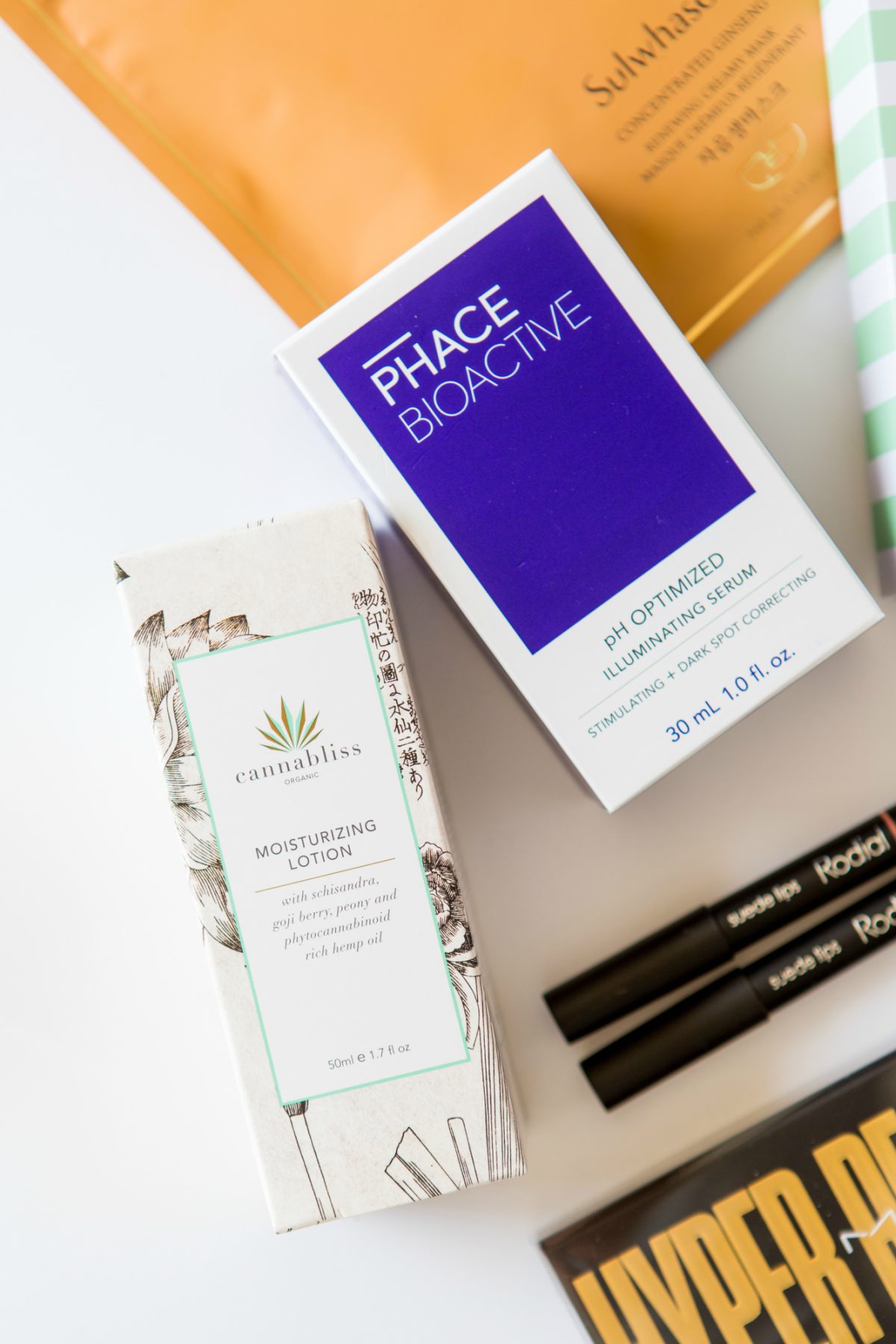 phace bioactive, cannablis, and other products for March Favorites Giveaway