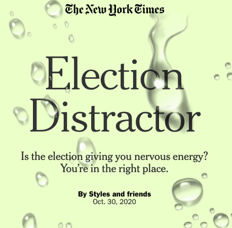 The New York Times election Distractor