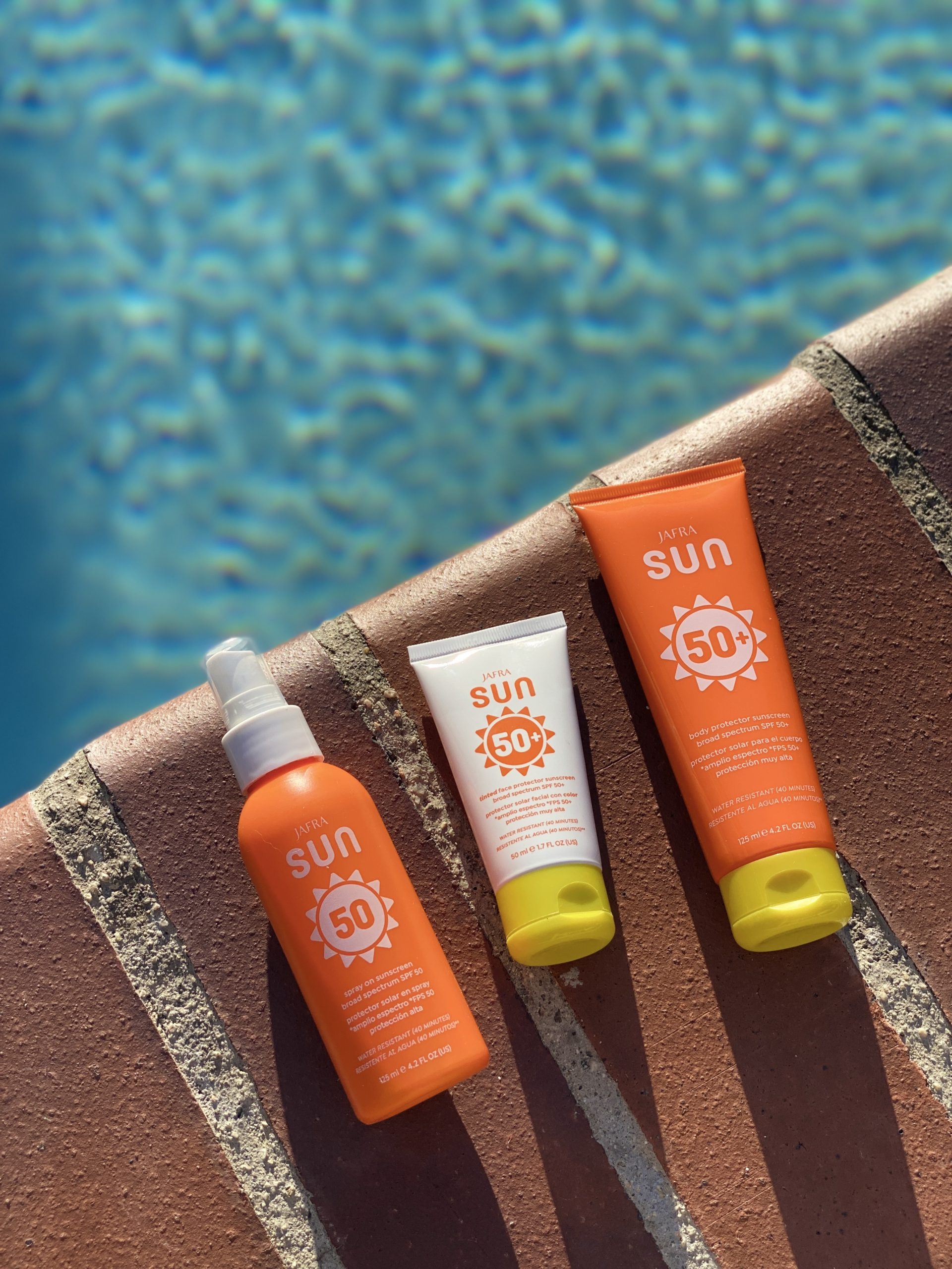 Jafra products SPF Essentials for Summer