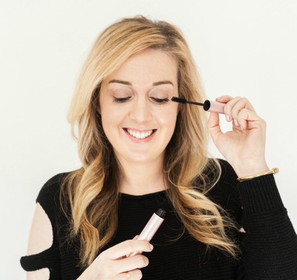 woman using mascara from the Nordstrom Anniversary Sale