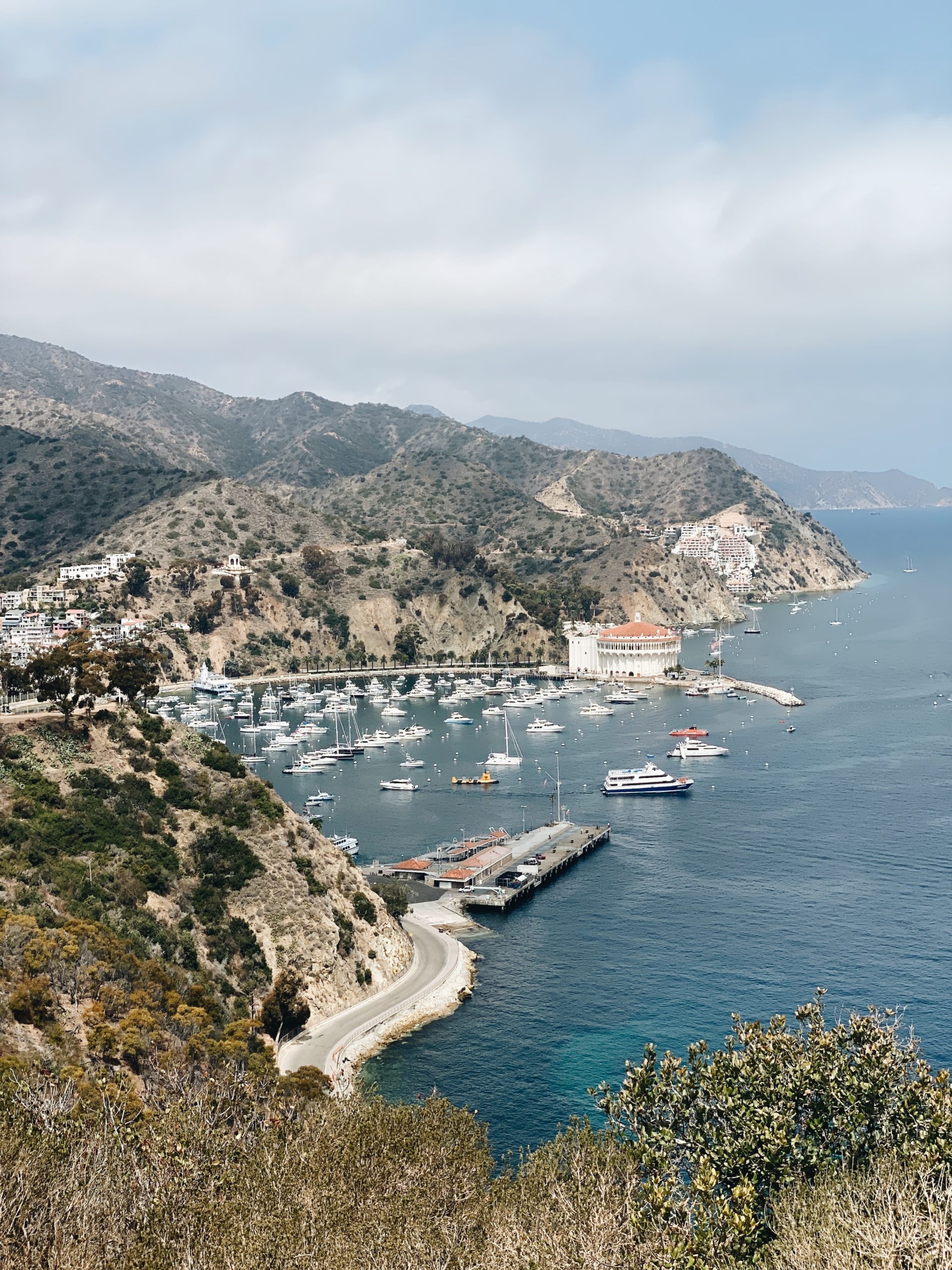 a view from Catalina Island 