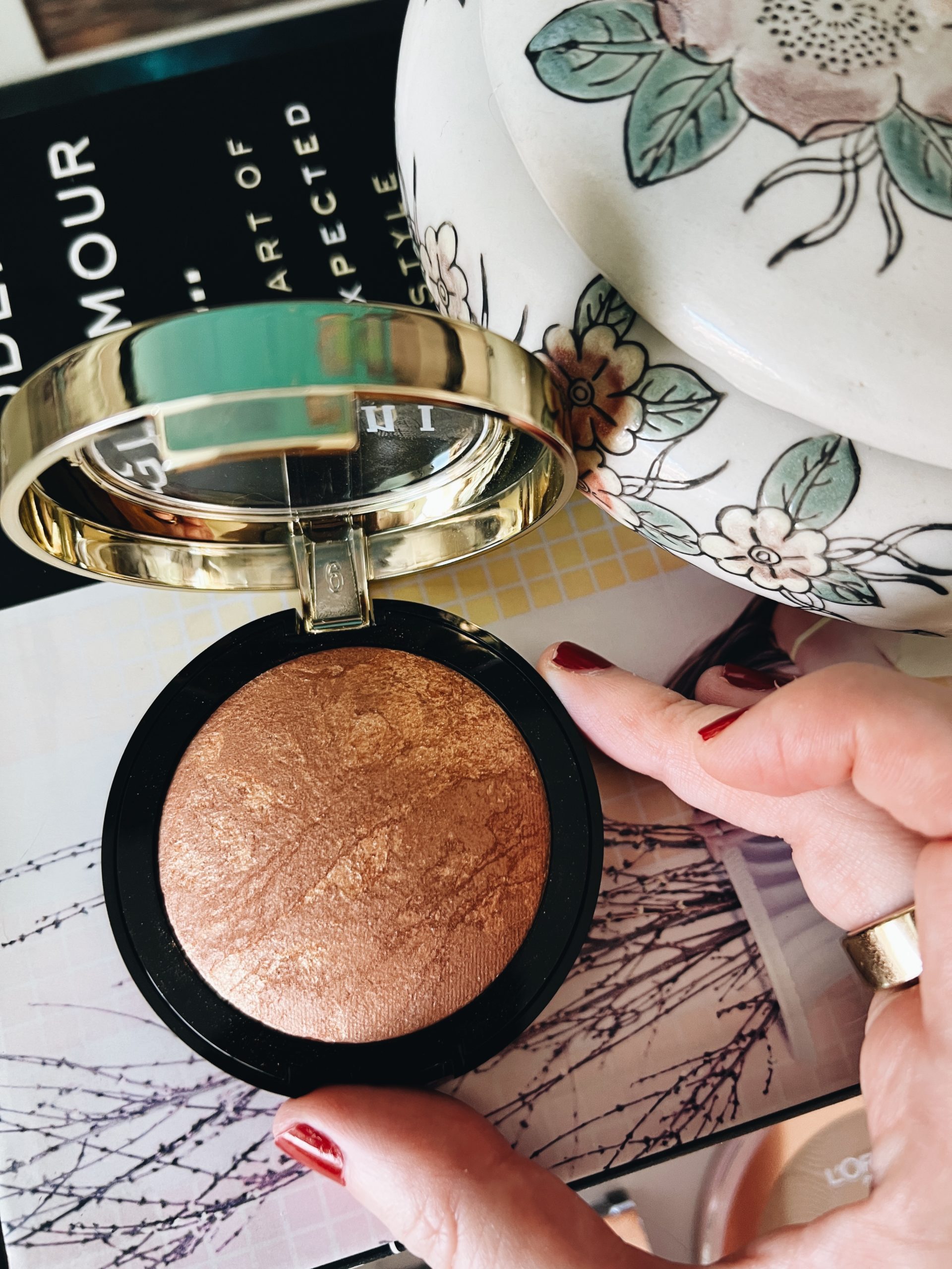 Milani Baked Bronzer in Soleil one of the drugstore bronzers