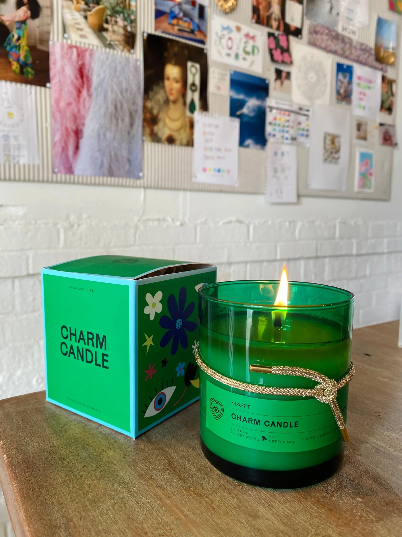 charm candle as Gift Ideas From Small Businesses